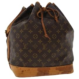 Louis Vuitton-LOUIS VUITTON Monogram Noe Shoulder Bag M42224 LV Auth 47686-Monogram