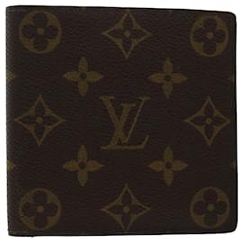 Louis Vuitton-LOUIS VUITTON Monogram Portefeuille Marco Carteira Bifold M61675 Autenticação de LV 47703-Monograma