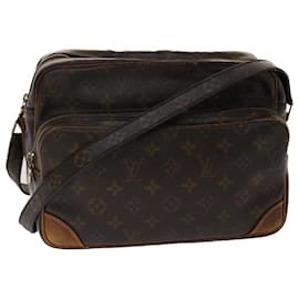 Louis Vuitton-LOUIS VUITTON Monogram Nile Shoulder Bag M45244 LV Auth am4695-Monogram
