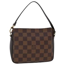 Louis Vuitton-LOUIS VUITTON Damier Ebene Trousse pochette trucco N51982 LV Aut 47762-Altro