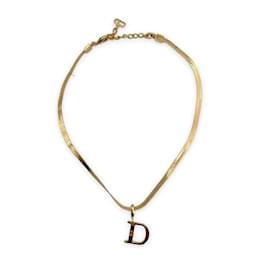 Christian Dior-Christian Dior Necklace-Golden