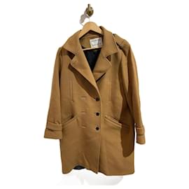 Valentine Gauthier-VALENTINE GAUTHIER Manteaux T.fr 38 Wool-Camel