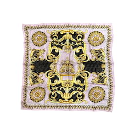 Autre Marque-FENDI X VERSACE  Scarves T.  silk-Pink