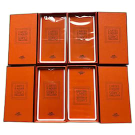 Hermès-Tie Card Game-Orange