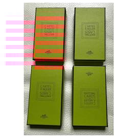 Hermès-Tie Card Game-Orange