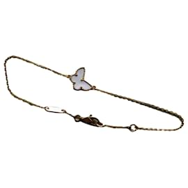 Van Cleef & Arpels Sweet Alhambra Butterfly Blanc