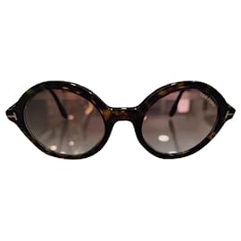 Tom Ford-Óculos de sol-Marrom