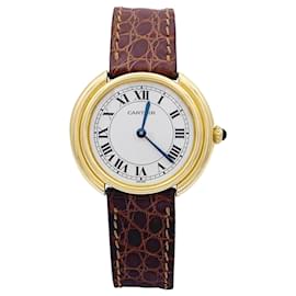 Cartier-Reloj cartier, “Vendóme”, oro amarillo.-Otro