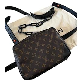 Louis Vuitton-LV Utility Front Bag SS19 x Virgil Abloh-Dark brown