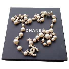 Chanel Colliers Blanc