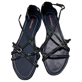 Prada-Sandals-Dark blue