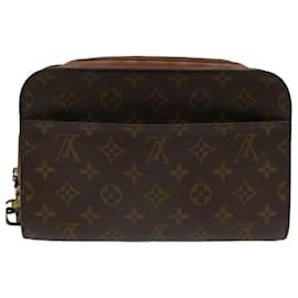 Louis Vuitton-LOUIS VUITTON Monogramm Orsay Clutch Bag M.51790 LV Auth 47884-Monogramm