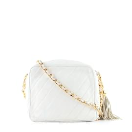 Chanel-CHANEL  Handbags T.  leather-White