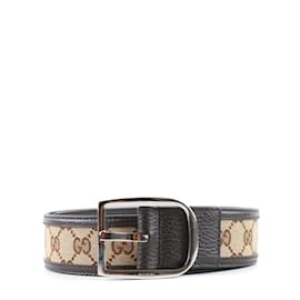 Gucci-GUCCI  Belts T.cm 75 leather-Brown
