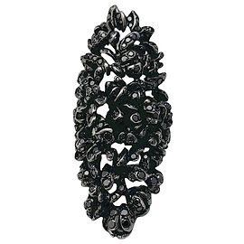 Repossi "Nérée" ring in blackened white gold and diamonds. Other