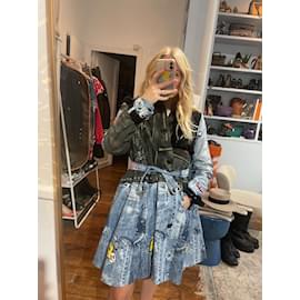 Dior-DIOR  Coats T.International L Cotton-Blue