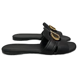 Dior-DIOR  Sandals T.EU 35.5 leather-Black