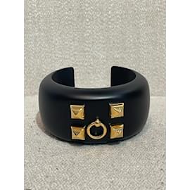 Hermès-HERMÈS Bracelets T.  bois-Noir