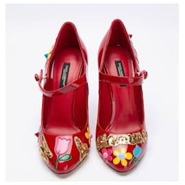 Dolce & Gabbana-Calcanhares-Vermelho
