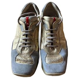 Prada-Sneakers-Golden,Grey