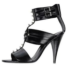 Yves Saint Laurent-Sandals-Black