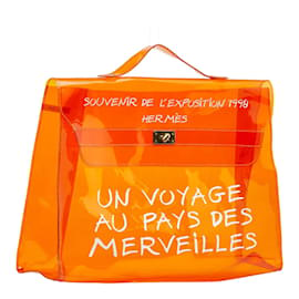 Hermès-Vinyl Souvenir De L'Exposition Kelly-Orange