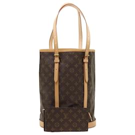 Louis Vuitton-LOUIS VUITTON Monogram Bucket GM Shoulder Bag M42236 LV Auth 47587a-Monogram