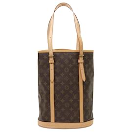 Louis Vuitton-Bolso de hombro M con monograma Bucket GM de LOUIS VUITTON42236 LV Auth 47587EN-Monograma