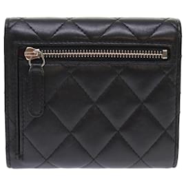 Chanel Cambon Ligne Continental Flap Wallet in Matte Black Quilted Calfskin  - SOLD