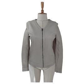 Day Birger & Mikkelsen Leather Jacket Beige Beige