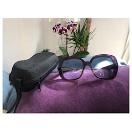 Bottega Veneta-Sunglasses-Purple