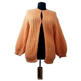 Baum und Pferdgarten Cardigan Orange Mohair Orange