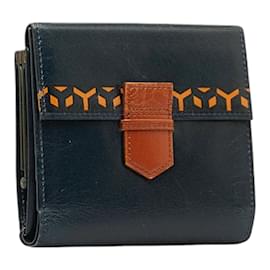 & Other Stories-Leather Trifold Wallet-Black