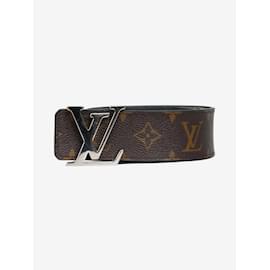 LAstylez — Designer M/L Louis Vuitton Gold Buckle Brown Tan LV Monogram  Unisex Belt