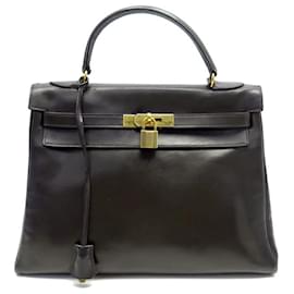 Hermes Kelly Dance Blue glacier Evercolor leather Gold hardware