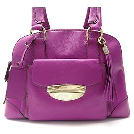 NOVA BOLSA LANCEL ADJANI GM EM COURO SEMENTE FUSHIA BOLSA DE COURO NOVA Fuschia