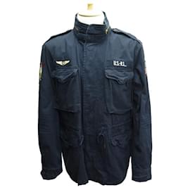 Ralph Lauren-NEW RALPH LAUREN ICONIC POLO JACKET XL 54 SAHARAN JACKET-Blue
