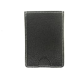 Hermès-NEUF ETUI TELEPHONE HERMES IN THE LOOP PHONE TO GO GM CUIR + PORTE CARTES-Noir