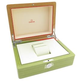 Omega-NEUF BOITE POUR MONTRE OMEGA SEAMASTER SPEEDMASTER EN BOIS ETUI VOYAGE WATCH BOX-Marron