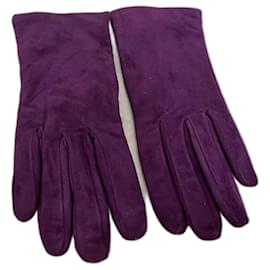 Autre Marque Luvas Roxo
