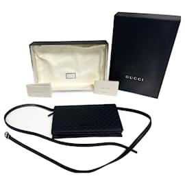 Gucci-MICROGUCCISSIMA 466507-Nero