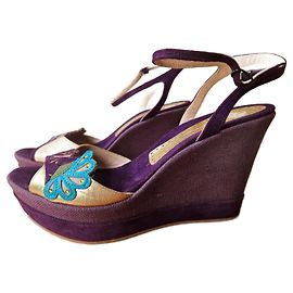 Fornarina Sandals Dark purple