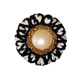 Autre Marque Broche Colección Privée Vintage Multicolor