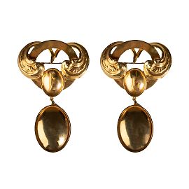Autre Marque Sammlung Privée viktorianisches Broschenset Golden