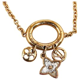 Louis Vuitton My Blooming Strass Necklace, Gold, One Size