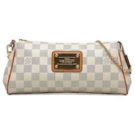Louis Vuitton-Louis Vuitton White Damier Azur Eva-White