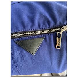 Louis Vuitton-Caxemira LOUIS VUITTON/Calças de Lã Tamanho S/M-Azul marinho
