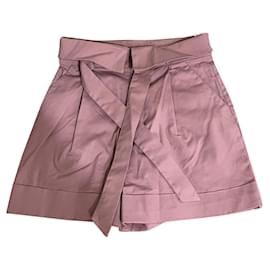 Zara-Pantalones cortos-Rosa