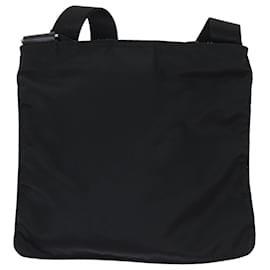 Prada-PRADA Shoulder Bag Nylon Black Auth yk7747-Black