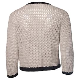 Autre Marque-Paule Ka, open knitted cardigan-Other